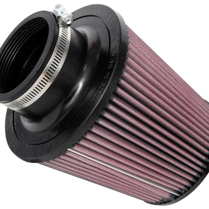 K&N Universal Clamp-On Air Filter: High Performance, Premium, Washable, Replacement Filter: Flange Diameter: 3 In, Filter Height: 6 In, Flange Length: 1.75 In, Shape: Round Tapered, RU-4180