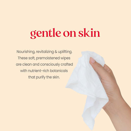 BURT'S BEES Facial Cleansing Towelettes with White Tea Extract - 10 Towelettes