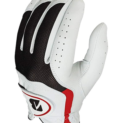 Bridgestone Golf 2015 E Glove, Left Hand, Cadet Medium/Large, White