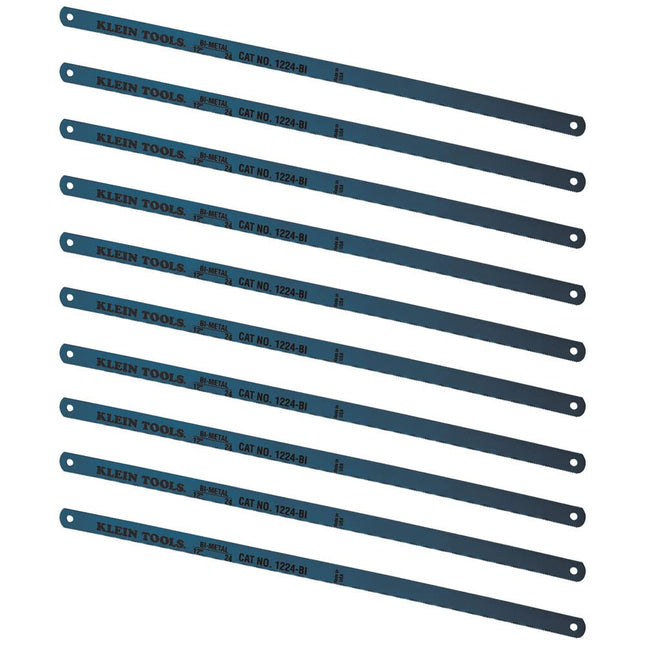 Klein Tools 1224BI-P Hacksaw Blades, Bi-Metal Repl