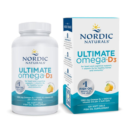 Nordic Naturals - Ultimate Omega-D3, Supports Heal