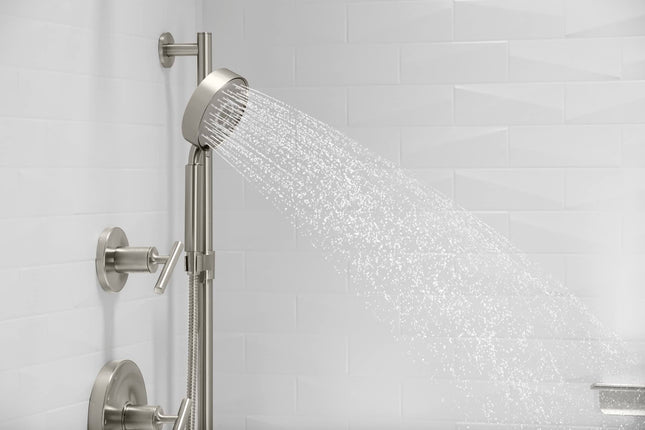 KOHLER K- 22178-2MB Purist� Multi-FCTN HANDSHOWER KIT 2.5 GPM, Vibrant Brushed Moderne Bass