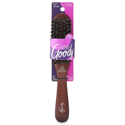 Goody Smooth and Sleek Wood Styling Brush with Nat