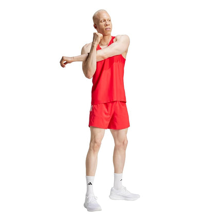 adidas Men's Own The Run Shorts, Pure Ruby, XS / 9L