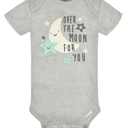 Gerber 8-Pack Baby Neutral Elephants Onesies® Bodysuits