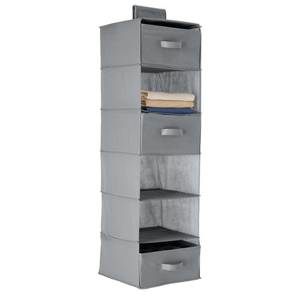 Amazon Basics Hanging Closet Shelf With 3 Removabl
