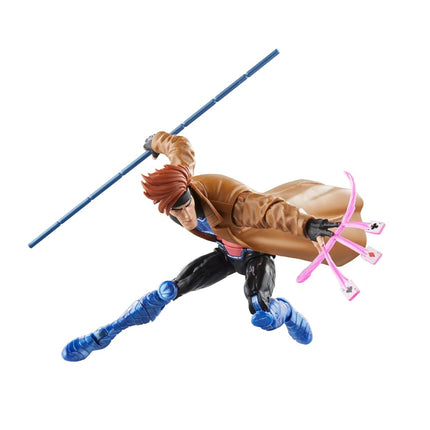 Hasbro Marvel Legends Series Gambit, X-Men ‘97 6" Marvel Legends Action Figures, Red