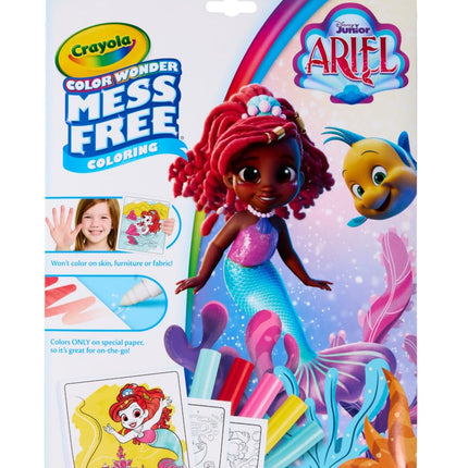 Crayola Color Wonder Disney Junior Ariel Mess Free