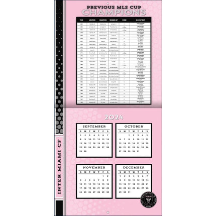 TURNER SPORTS Inter Miami FC 2025 12x12 Team Wall Calendar (25998012217)