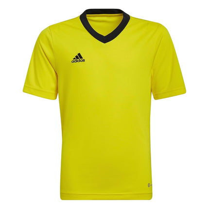 adidas Kids' Entrada 22 Jersey, Team Yellow/Black,