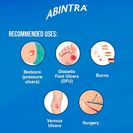 ABINTRA Specialized Wound Healing Nutritional Supplement Includes L-Arginine, Orange Flavor, 6 Packets, 27g Each, Made in The USA