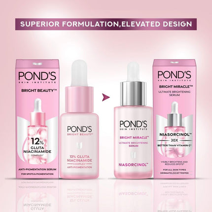 Pond's Bright Miracle Niasorcinol 30x Serum, 15ml