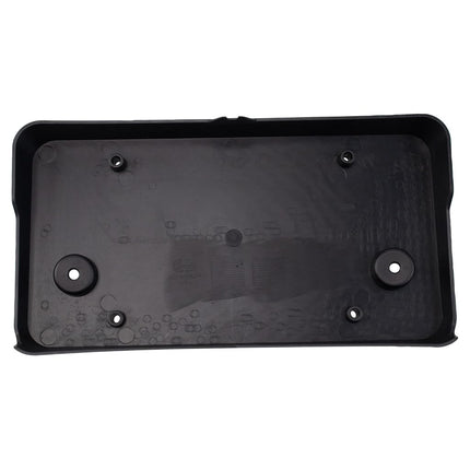 TRQ Front License Plate Bracket Black Compatible with 2019-2023 Cadillac XT4 GM1068238