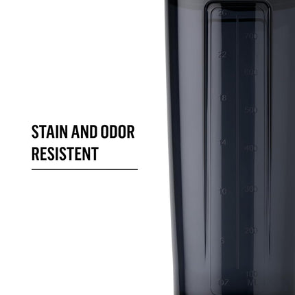 Blender Bottle Pro32 Tritan | Shaker à protéines | Shaker de régime | Bouteille d'eau | avec Blender Ball | 940ml - galet