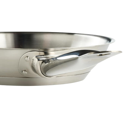 Winware SSFP-8 FryPanSS, 8 Inch, Stainless Steel