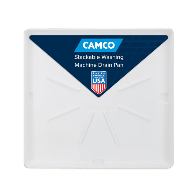 Camco Stackable Washing Machine Drain Pan | Great 