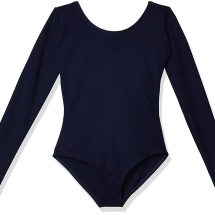 Capezio Long Sleeve Leotard - Girls, Navy, Medium