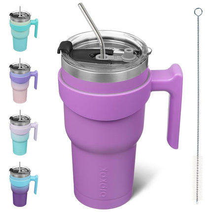 BJPKPK 30 oz Tumbler with Handle Stainless Steel I