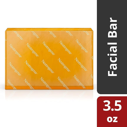 Neutrogena The Transparent Facial Bar Original Formula, 3.50 Oz Pack Of 3