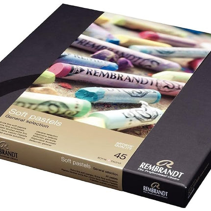 Rembrandt Professional Soft Pastel Set General Colour Selection | 45 Whole Pastels