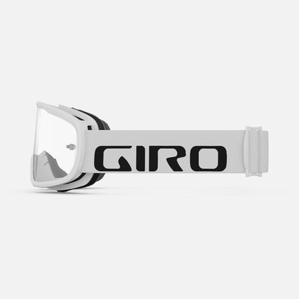 Gafas Giro Tempo MTB para Ciclismo de Montaña - Blancas - Lente Transparente