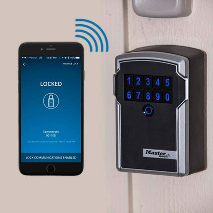 Master Lock 5441D 3-1/4" Wide Electronic Wall Mount Box
