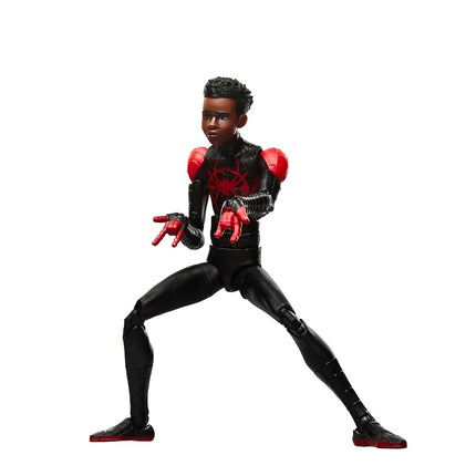 Marvel Legends Series Miles Morales, Spider-Man: Into the Spider-Verse Collectible 6 Inch Action Figure, Red and Black