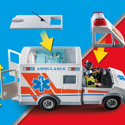 Playmobil 71232 City Life Hospital Ambulance