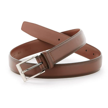 Perry Ellis Men's Portfolio Amigo Dress Belt, Brown, 36