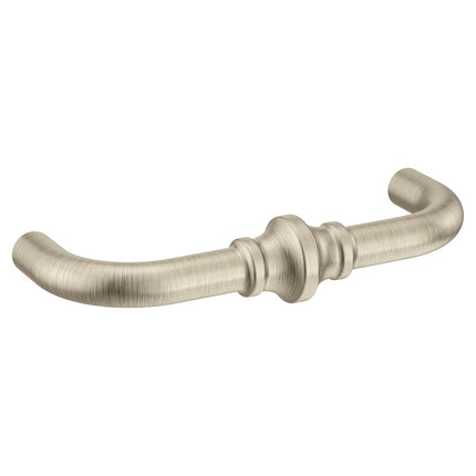 Tirador tradicional para armario y cajones Moen YB0507BN Colinet, níquel cepillado