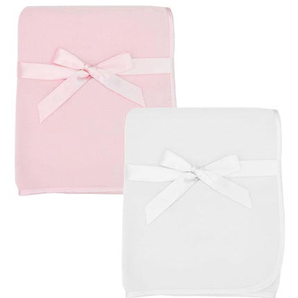 American Baby Company 2-Piece Fleece Blanket with 
