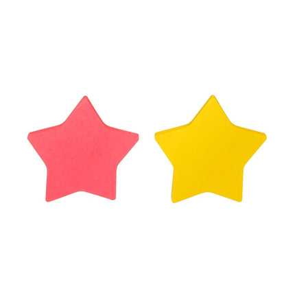 Post-it Super Sticky Die Cut Star, 150 Sheets - Assorted Colours 7350-STR