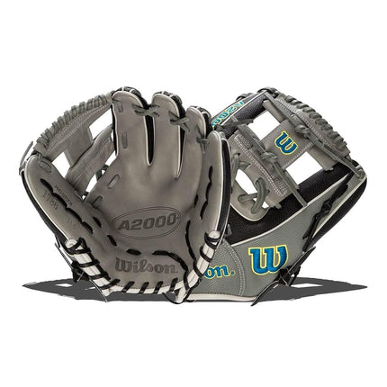 WILSON mens Infield Baseball Glove, 11.5" - Black/
