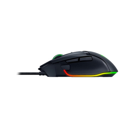 Razer Basilisk V3 - Wired Customisable Gaming Mouse (10+1 Programmable Buttons, HyperScroll Tilt Wheel, 11 Chroma RGB Lighting Zones, Optical Mouse Switches, Focus+ 26K DPI Optical Sensor) Black