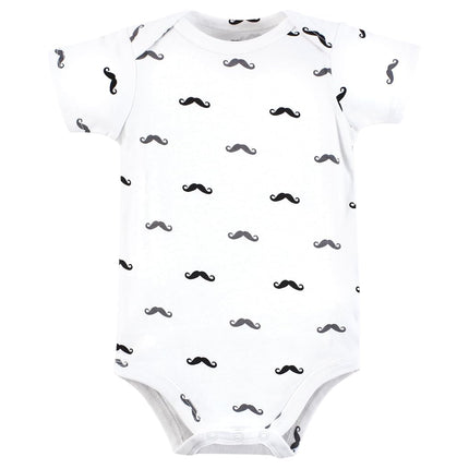 Bodysuits de algodón unisex para bebé de Hudson Baby, pajarita a cuadros, 18-24 meses