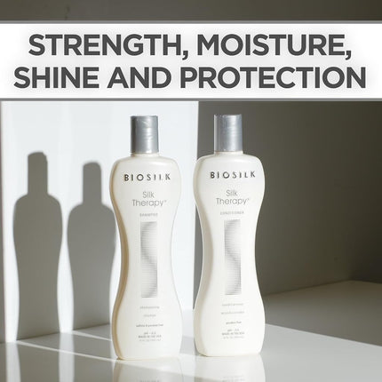 Biosilk Silk Therapy Duo Set Shampoo And Conditioner 12 Oz
