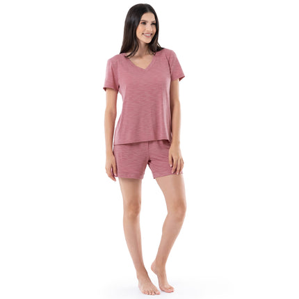 Fruit of the Loom Women's Short Sleeve Tee and Sho