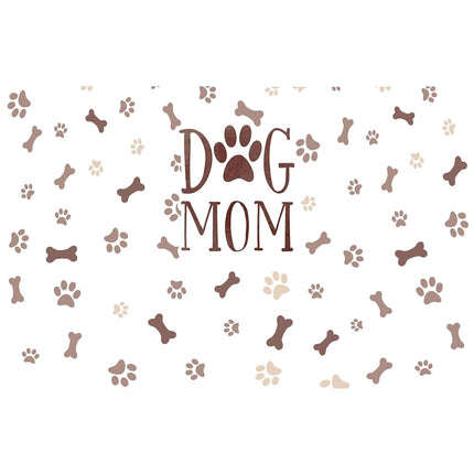 Tervis Dog Mom - Vaso térmico de doble pared fabricado en EE. UU., mantiene las bebidas frías y calientes, 16 onzas, clásico