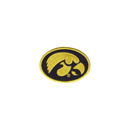 Tervis Made in USA Double Walled University of Iowa UI Hawkeyes Insulated Tumbler Cup Keeps Drinks Cold & Hot, 10oz Wavy - No Lid, Primary Logo