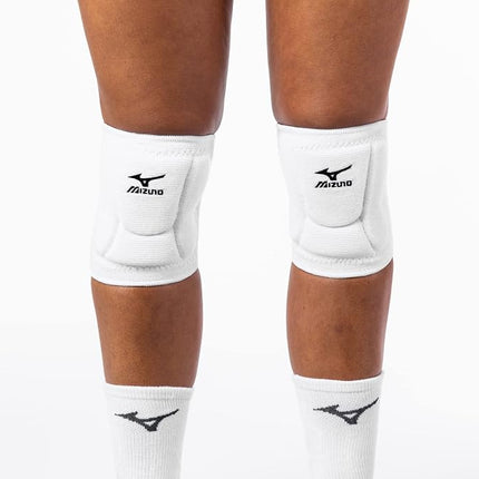 Genouillère de volleyball Mizuno LR6, blanc, petite