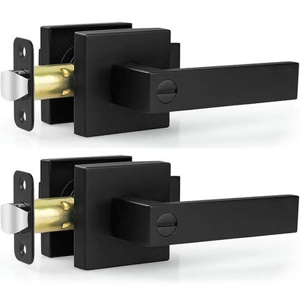 Estmoon 2 Pack Privacy Door Levers Door Handle Mat