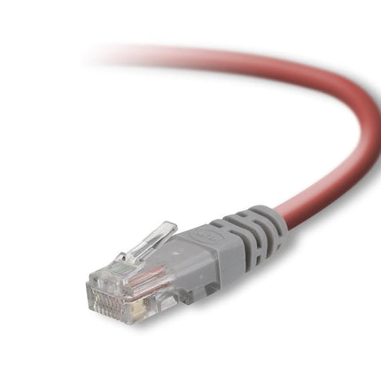 Belkin 25-Foot CAT5e Crossover Molded Networking Cable (Yellow)