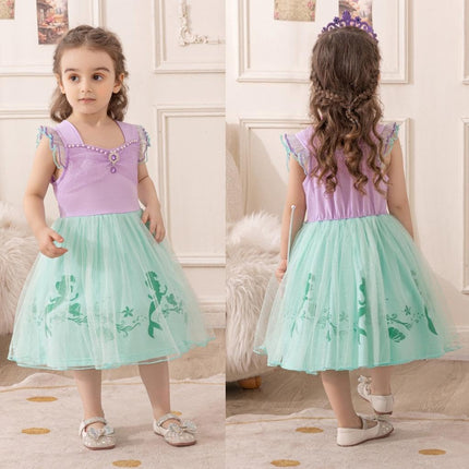 Dressy Daisy Princess Mermaid Dress Up Set, Toddler Girls Size 3