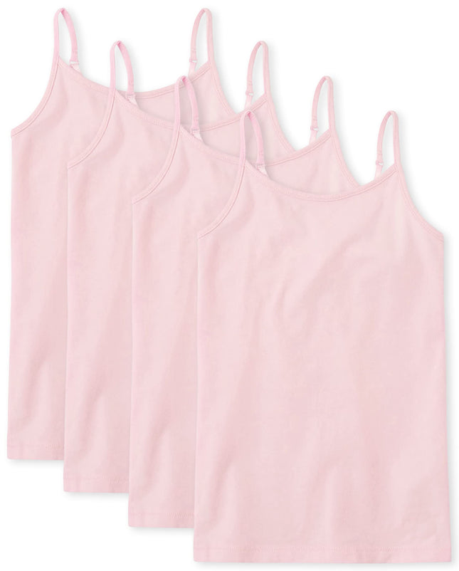 The Children's Place Girls Basic Camisole, 4 Pack,