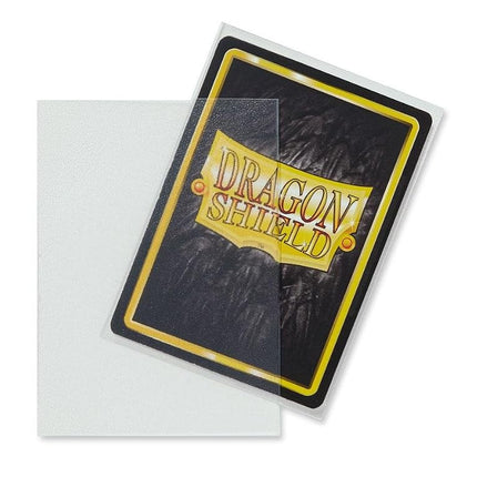 Dragon Shield Matte Clear Standard Size Card Sleeves Display Box [10 Packs]