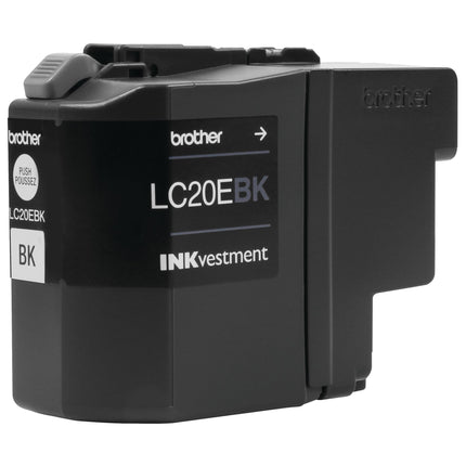 Cartucho de tinta negra de muy alto rendimiento Brother LC20EBK