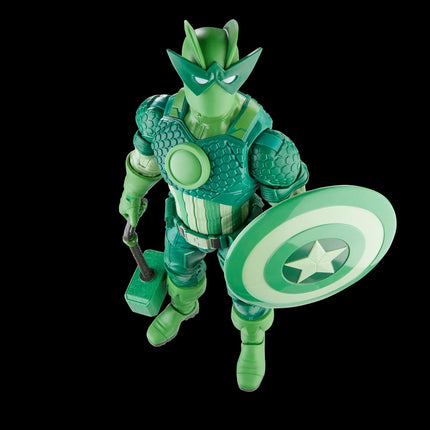 AVENGERS Marvel Hasbro Legends Series Super-Adaptoid Avengers 60th Anniversary Collectible 12 Inch Tall Action Figure, 6 Inch Figure Scale