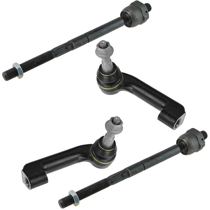 TRQ Inner and Outer Driver and Passenger Side Tie 