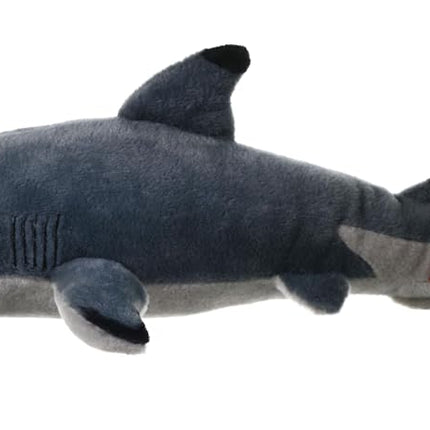 Wild Republic Black-Tipped Shark Plush Soft Toy, Cuddlekins Cuddly Toys, Gifts for Kids 60 cm