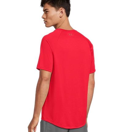 Under Armour Men's Tech 2.0 Short-Sleeve T-Shirt, Red/Graphite, 4XL
